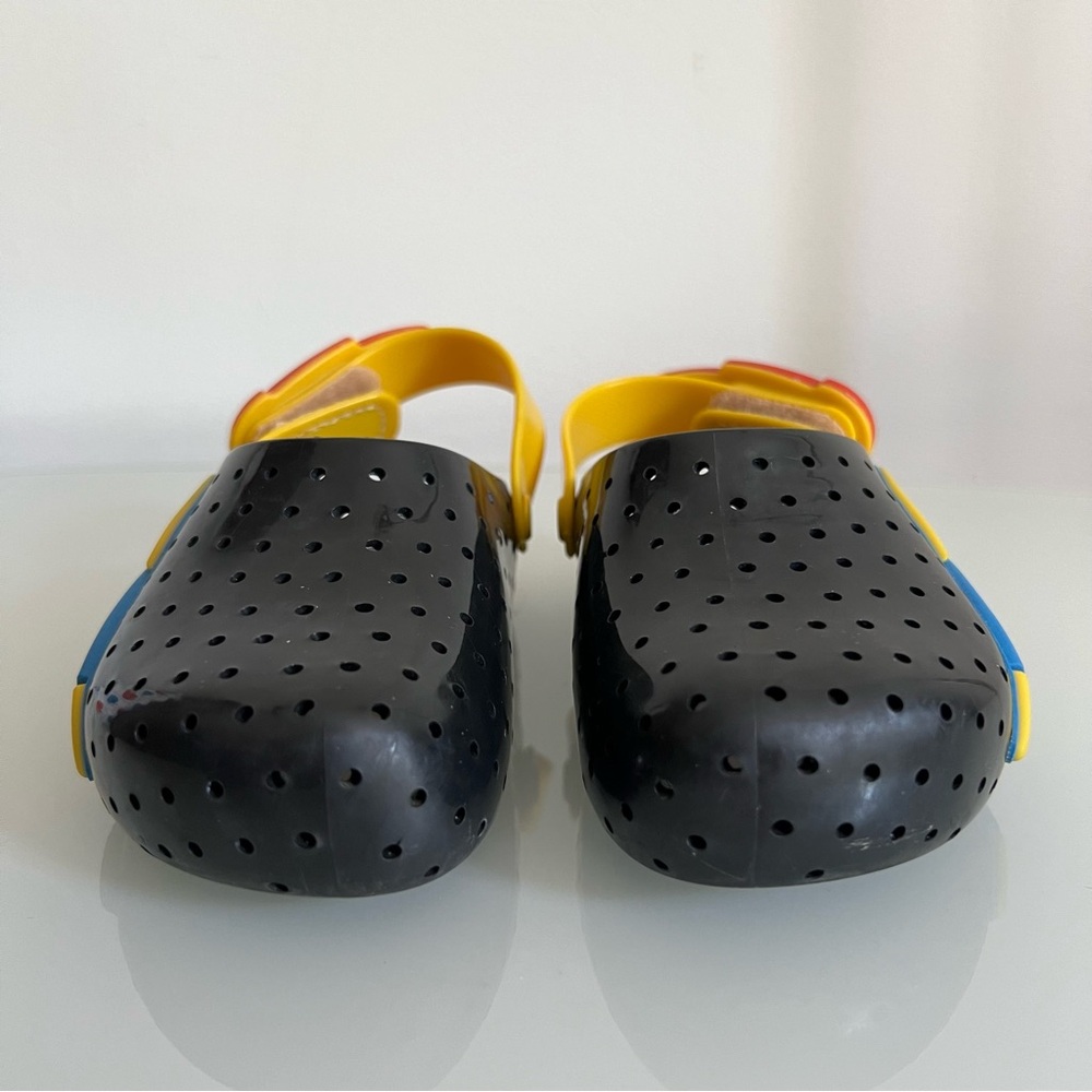MINI MELLISA Rocket Black and Yellow Clogs, 8 Toddler - Picture 2 of 9
